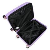 Jessica Simpson Aris 20"Expandable 8-Wheel Spinner Carry On Luggage Suitcase, English Lavender