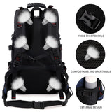 Nerlion 40L Hiking Backpack Travel Backpack for Men Women Camping Waterproof Outdoor Hiking Daypack Lightweight Backpack (Blue)