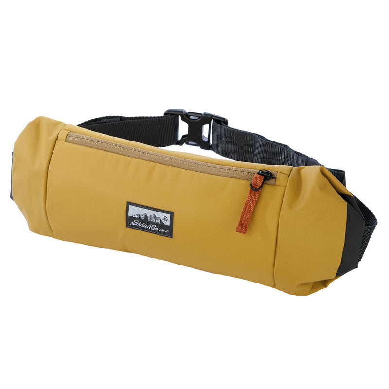 Eddie Bauer 2L Transit Sling Bag with Adjustable Waistband, Antique Gold