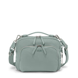 TUMI - Voyageur Teghan Crossbody - Women's Compact Everyday Purse with Leather Trim - Thyme
