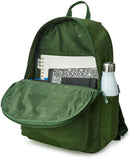 Reebok Element Backpack - Multipurpose Lightweight Carry On Everyday Bag for School Gym and Travel Backpack for Men & Women, Element Green