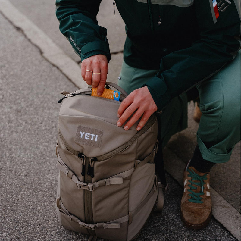 YETI Ranchero Backpack 27L, All-Day Utility Pack, Structured and Durable, Olive
