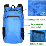 Xanaluyu Foldable Daypack, Small Backpack, Hiking Backpack Daypack, Lightweight Waterproof Travel Packable Rucksack for Men and Women