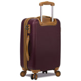 Dejuno Legion 3-PC Hardside Spinner TSA Combination Lock Luggage Set - Burgundy