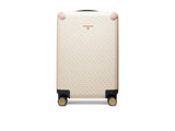 Michael Kors Women's Travel Small Hardcase Trolley, Gold-Tone Hardware/Vanilla/Soft Pink, One Size