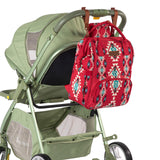 Montana West Wrangler Callie Diaper Bag Backpack with Stroller Straps Multifunction Baby Travel Bag WG2204-9110BDY