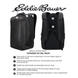 Eddie Bauer Voyager 3.0 30L Backpack with Dual Access Main Compartment and Back Panel Pockets for Both Laptop and Tablet