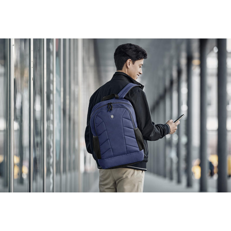 Victorinox Universal 16" Laptop Backpack - Professional Backpack for Commuters - Padded Laptop Compartment - Durable & Water-Resistant - Slim & Lightweight - Navy