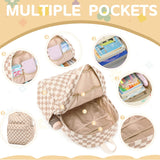 Bluboon Backpack for School Girls Backpack Cute Corduroy Bookbag Kids Backpack Laptop Backpack Gifts for Women