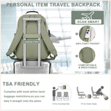 Laptop Backpack for Women Bookbag: 15.6 inch Work School Backpacks with Pouch Pocket for Large Capacity Cup & USB Charger College Book Bag Travel Business Nurse Teacher Bookbags Anti-theft Back Pack