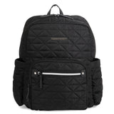 Kenneth Cole REACTION Emma Women's Backpack 15" Laptop Bag for Work, High School, College, Travel, Black Diamond