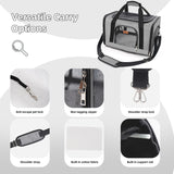 ROYPET Cat Carrier,Portable Pet Carrier Bag for Cats and Small Dogs,Foldable Soft-Sided and Scratch-Proof mesh Cat Bag Pet Carriers,Airline Approved Pet Carrier,Pet Travel Carrier Up to 15 Lbs,Grey