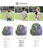 Corduroy Toddler Backpack for Boys 2-5: Kids Preschool Backpacks for Girls -13.5" H Fit Folder