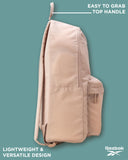 Reebok Element Backpack - Multipurpose Lightweight Carry On Everyday Bag for School Gym and Travel Backpack for Men & Women, Element Khaki