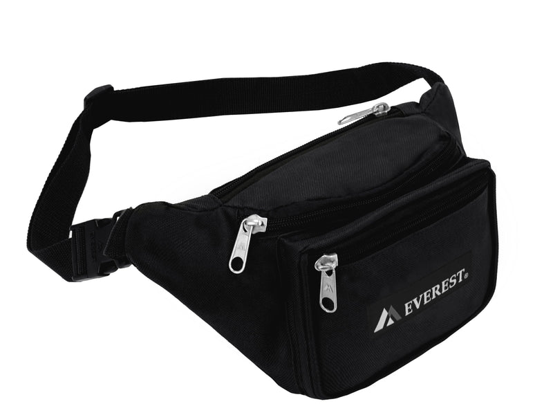 Everest Signature Waist Pack - Medium, Black, One Size