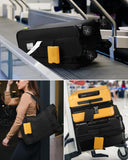 LUGGEX Underseat Carry On Luggage & Luggage Tag for Suitcases