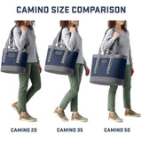 YETI Camino 35 Carryall with Internal Dividers, All-Purpose Utility, Boat and Beach Tote Bag, Durable, Waterproof, Cape Taupe