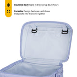 RTIC 15 Can Everyday Cooler, Soft Sided Portable Insulated Cooling for Lunch, Beach, Drink, Beverage, Travel, Camping, Picnic, for Men and Women, Periwinkle