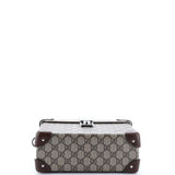 Gucci, Pre-Loved Bamboo Globe-Trotter Vanity Case GG Coated Canvas, Brown