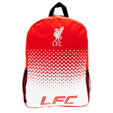 Liverpool FC Official Fade Crest Design Backpack (One Size) (Red/White) | Backpacks4Less