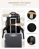 LOVEVOOK 40L Travel Backpack Carry on Flight Approved,Personal Item Bag with 3 Packing Cubes, Travel Backpack Bag for Women Fits 17" Laptop, Water-resistant Carry On Backpack for Airplanes