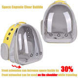 Front Extension Large Cat Backpack Carrier, Fit up to 20 lbs, Space Capsule Astronaut Bubble Window Pet Backpack to Transport Carry Large Cat and Small Puppy
