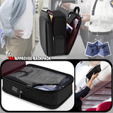 ZINZ Slim and Expandable 15 15.6 16 Inch Laptop Backpack Anti Theft Business Travel Notebook Bag with USB, Multipurpose Large Capacity Daypack for Men & Women,DB01K02