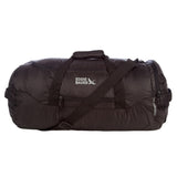 Eddie Bauer Stowaway Packable Duffel Bag | Travel | Foldable | Lightweight | Durable | Ripstop Polyester, 45L, Onyx