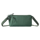 Eagle Creek Stash RFID Sling Bag – Secure Travel Crossbody with RFID Blocking – Lightweight, Water-Resistant Fabric – Multiple Pockets for Passport, Phone & Gear – Unisex – Grass Green