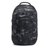 Under Armour Unisex, Hustle 6.0 Pro Backpack (002) Black/Black/Castlerock One Size Fits Most