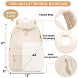 BTOOP School Backpacks for Teen Girls Bookbags Set Lightweight Kids Backpack School Bags with Lunch Box Pencil Case