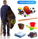 BROTOU Extra Large Sports Ball Bag Mesh, Basketball Bags Team Balls, Adjustable Shoulder Strap, Team Work Ball Bags for Holding Soccer, Football, Volleyball, Swimming Gear (30” x 40”) (1PCS)