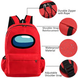 JR rutien Backpack Laptop Outdoor Sport Travel Hiking Waterproof Backpack 17 Inch (Red)