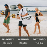 RTIC Ultra-Light 22 Quart Hard Cooler Insulated Portable Ice Chest Box for Drink, Beverage, Beach, Camping, Picnic, Fishing, Boat, Barbecue, 30% Lighter Than Rotomolded Coolers, Navy & Denim