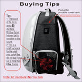 Active Cooling Pet Backpack Carrier with Side Fan,Airline Approved Transparent Bubble Backpack for Cats, Dogs, Puppies Enhanced Ventilation for Travel, Hiking, Camping (Black)
