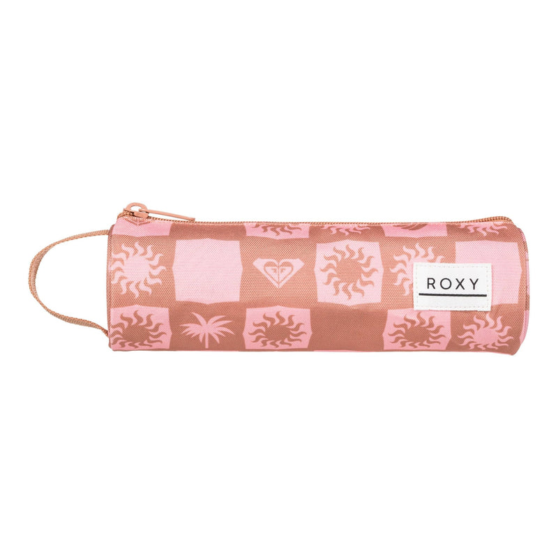 Roxy Makeup Bag | Storage Case | Cosmetics | Reusable | Zipper Closure | Lightweight | Accessories, Time to Party - Camel Sunsquare AX