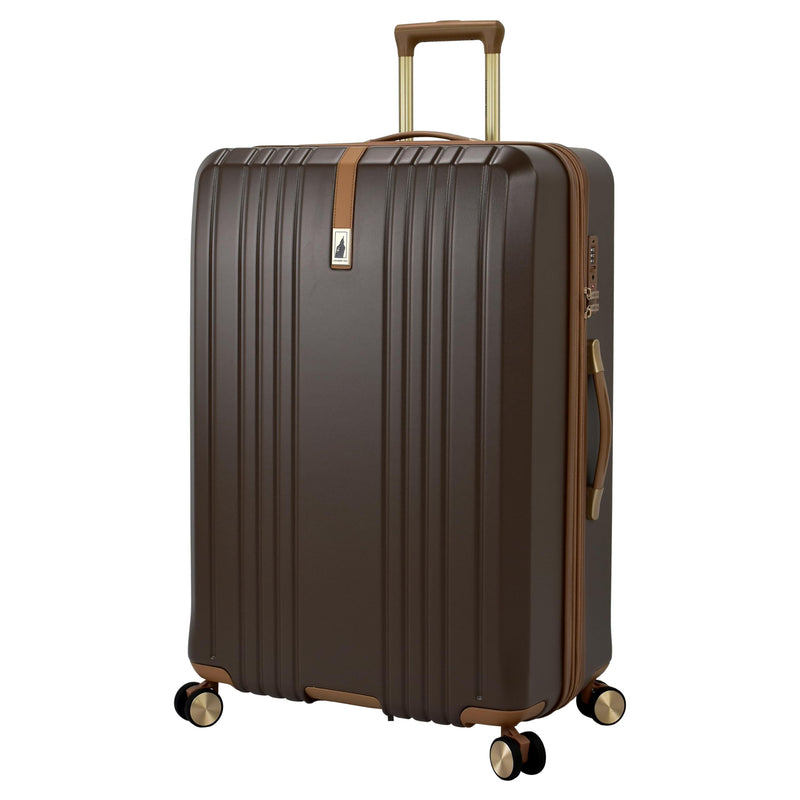 London Fog Southbridge 29 Inch Expandable Spinner HS, Mocha