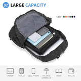 SUIKIHUM 20L Small Hiking Daypack for Women Men, Foldable Packable Backpack, Lightweight Water-Repellent Travel Daypack for Camping Outdoor, Black
