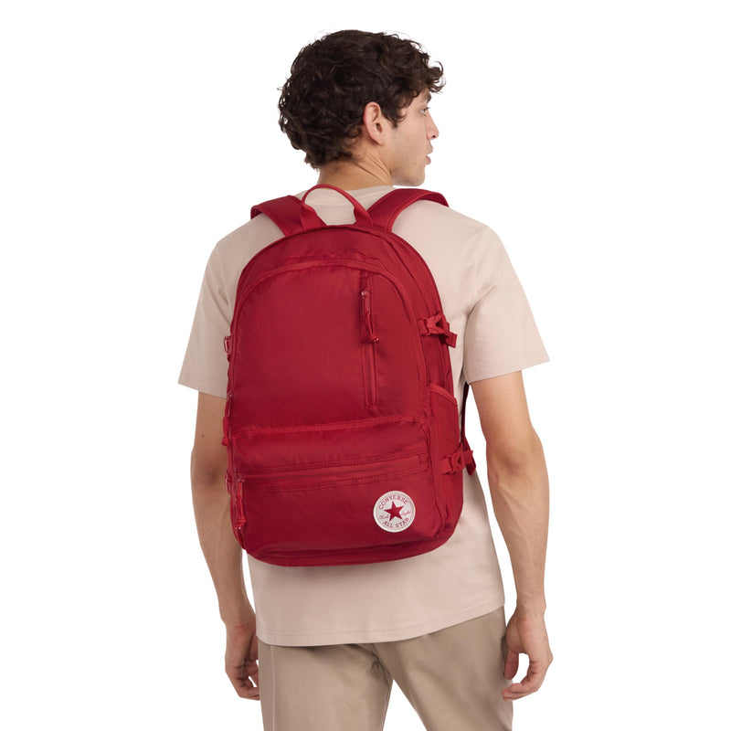 Converse Unisex AdultStraight Edge Backpack, Converse Red, One Size