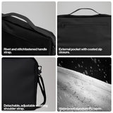 RAINS Laptop Bag, Backpack 13"/14" Inches (Black)