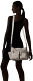 Baggallini Womens New Classic Heritage With Rfid Phone Wristlet Anywhere Large Hobo, Sterling Shimmer, One Size US