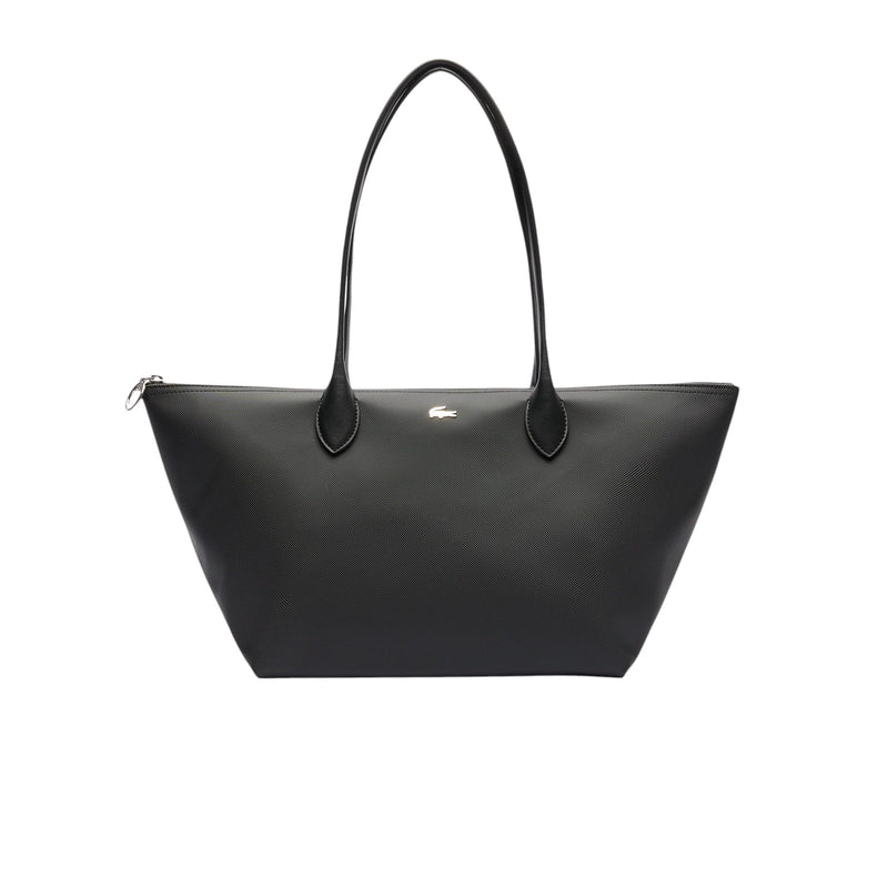 Lacoste Womens Athena Shopping Bag, Black, One Size