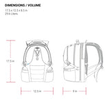 SwissGear 2769 ScanSmart Laptop Backpack, Fits Most 16 Inch Laptops, TSA Friendly, Work, School, Men's and Women's, Black