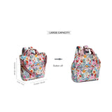 ESVAN Diaper Tote Bag Totepack Backpack Crossbody Bag 3 in 1 for Women Laptop Backpack Multifunctional with Insulated Pockets