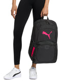 PUMA Unisex Adult Evercat Contender Backpack, Black/Rose Gold