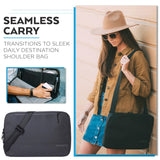 NOMATIC Tech Case: Laptop Protective Case for MacBook Air, iPad Pro, Chromebook Notebook Computer and Chargers, Water Resistance Laptop Computer Bag