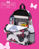 Fast Forward Disney Minnie Mouse Kids Backpack for School - 16" Girls Backpack Bookbag for Preschool Kindergarten Elementary, Size One Size, Minnie White