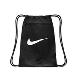 Nike Unisex Brasilia 9.5 Training Gym Sack (18L), Black/Black/White, MISC