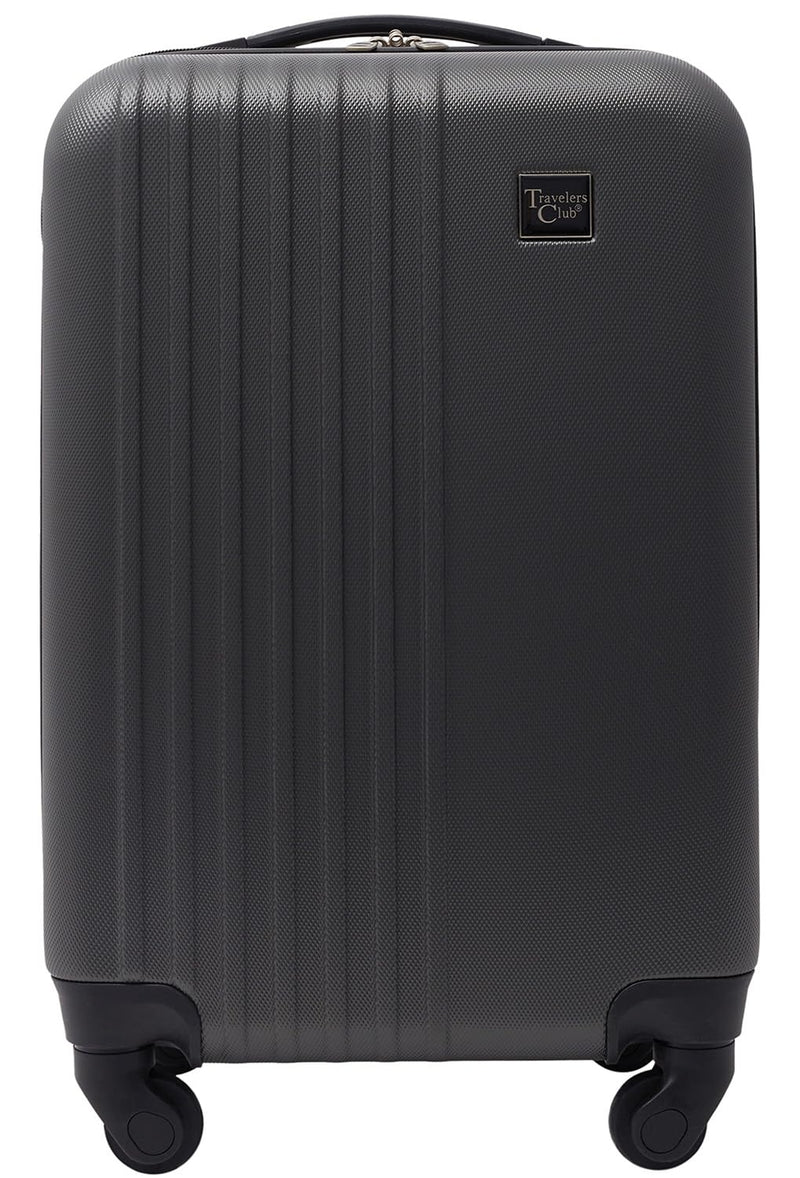 Travelers Club Cosmo Luggage, Charcoal Grey - 20 Inch, 20-Inch