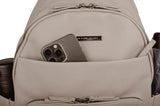 Kenneth Cole REACTION Marley Vegan Pebble Leather Backpack, Taupe, 15" Laptop